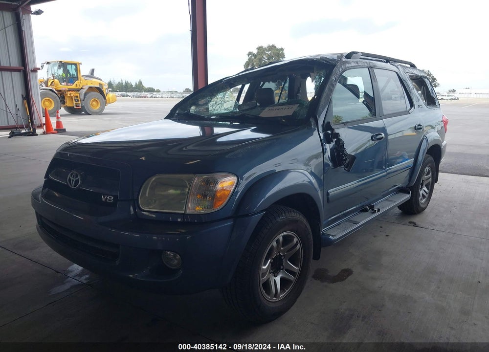 2007 TOYOTA SEQUOIA SR5 V8 VIN: 5TDZT34A07S288936