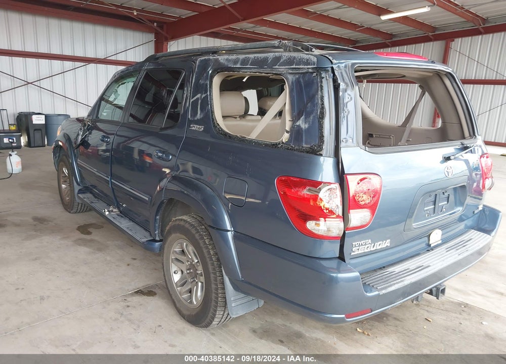 2007 TOYOTA SEQUOIA SR5 V8 VIN: 5TDZT34A07S288936