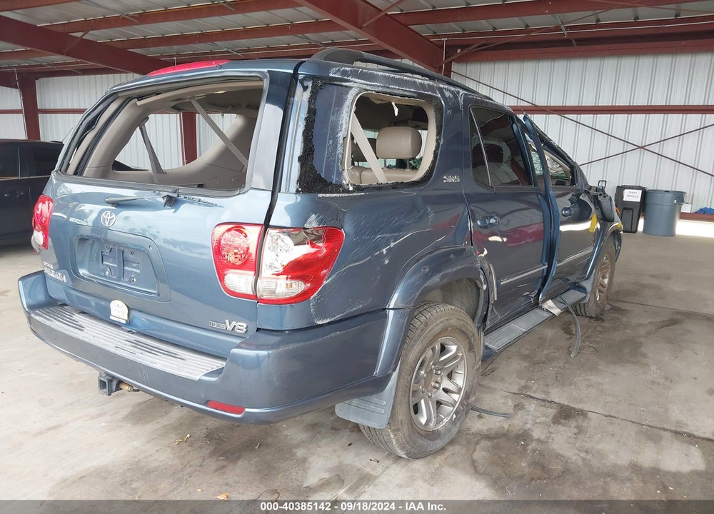 2007 TOYOTA SEQUOIA SR5 V8 VIN: 5TDZT34A07S288936