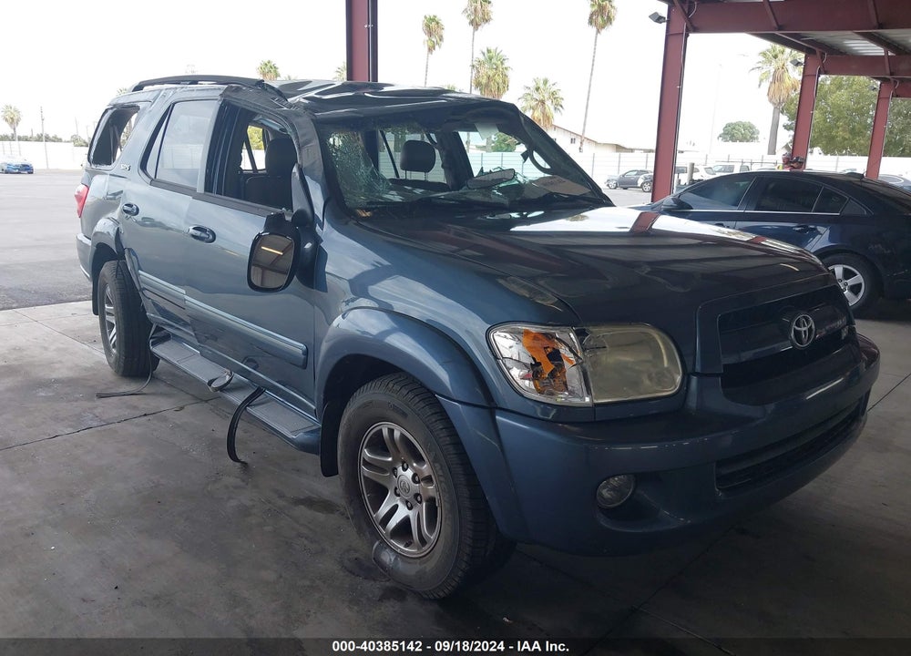 2007 TOYOTA SEQUOIA SR5 V8 VIN: 5TDZT34A07S288936