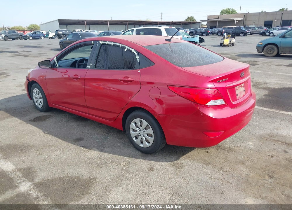 2016 HYUNDAI ACCENT SE VIN: KMHCT4AE8GU065330