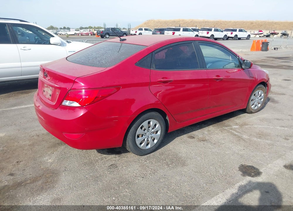 2016 HYUNDAI ACCENT SE VIN: KMHCT4AE8GU065330