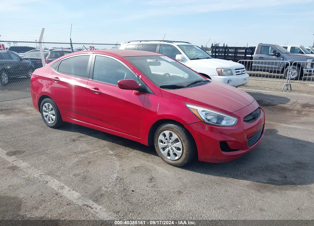 2016 HYUNDAI ACCENT SE VIN: KMHCT4AE8GU065330