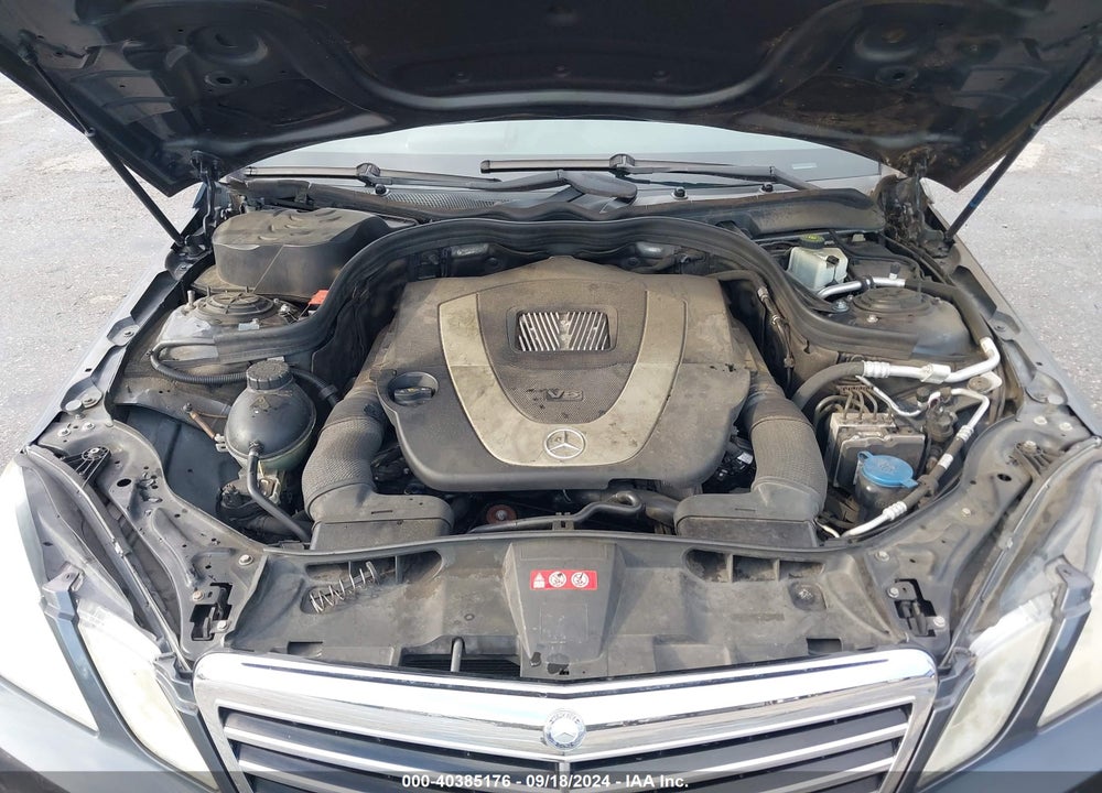 2010 MERCEDES-BENZ E 350 4MATIC VIN: WDDHF8HB9AA124274