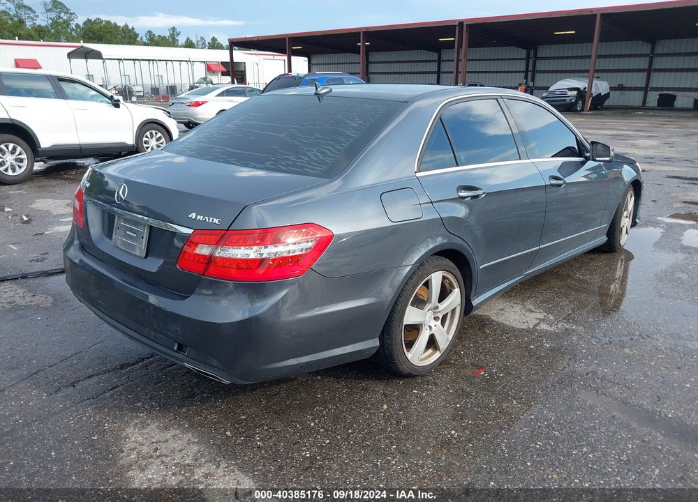 2010 MERCEDES-BENZ E 350 4MATIC VIN: WDDHF8HB9AA124274