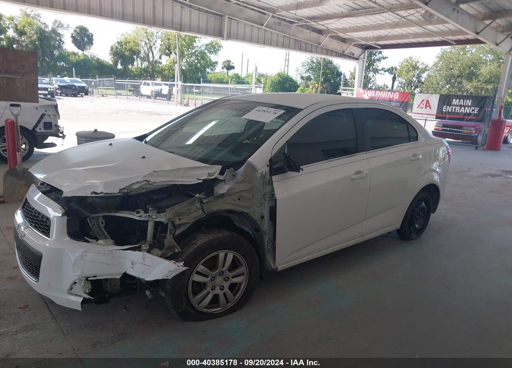 2012 CHEVROLET SONIC 2LT VIN: 1G1JC5SH2C4109013