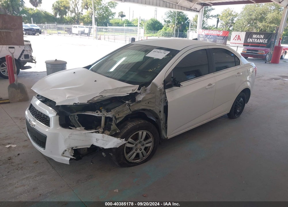 2012 CHEVROLET SONIC 2LT VIN: 1G1JC5SH2C4109013