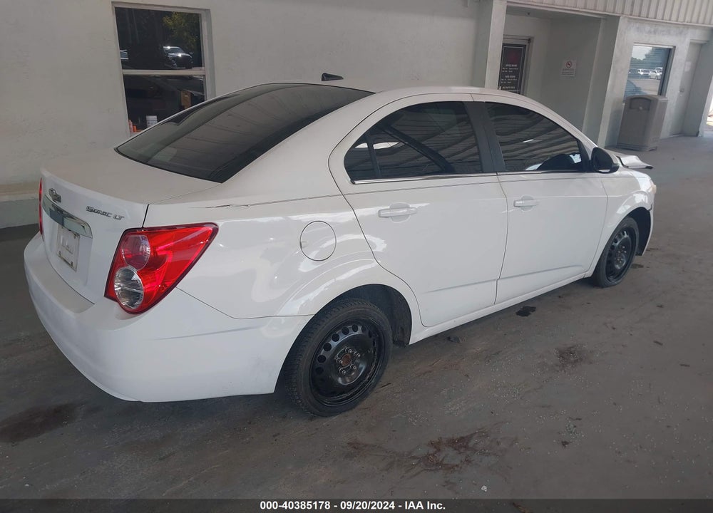 2012 CHEVROLET SONIC 2LT VIN: 1G1JC5SH2C4109013