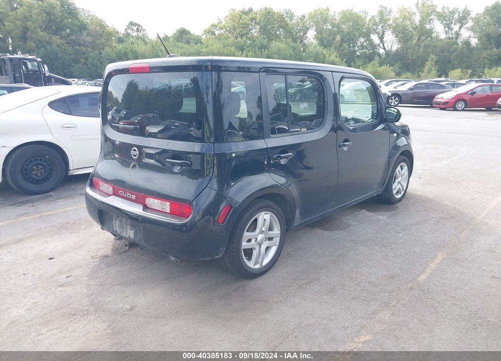2009 NISSAN CUBE 1.8SL VIN: JN8AZ28R19T124626