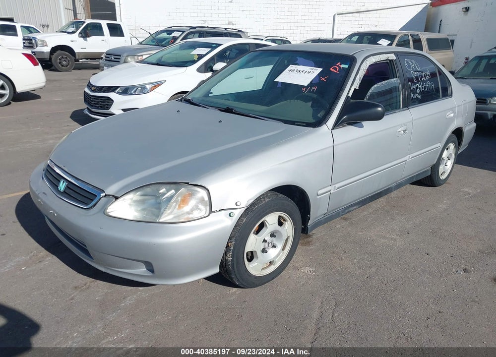 1999 HONDA CIVIC VALUE PACKAGE VIN: 2HGEJ6612XH534338