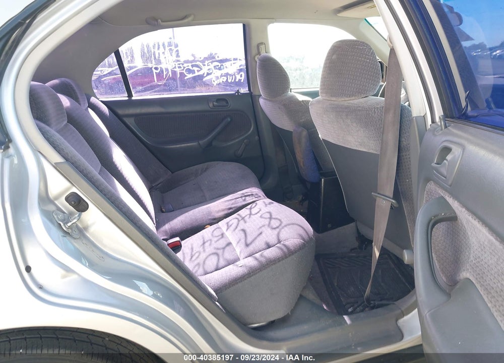 1999 HONDA CIVIC VALUE PACKAGE VIN: 2HGEJ6612XH534338