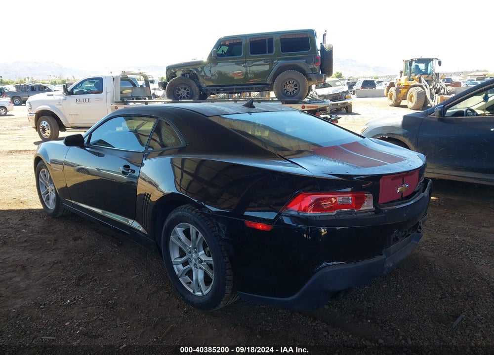2014 CHEVROLET CAMARO 1LT VIN: 2G1FF1E36E9318650