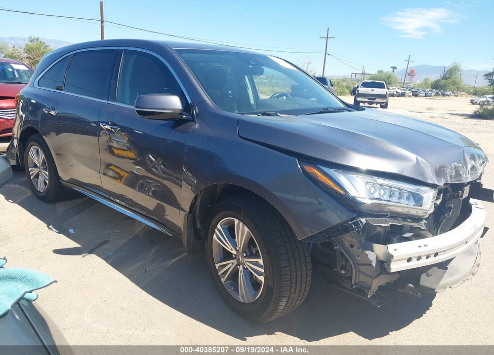 2020 ACURA MDX STANDARD VIN: 5J8YD4H39LL043382