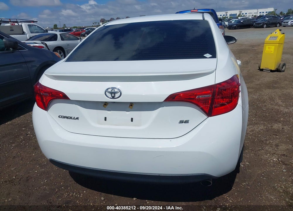 2019 TOYOTA COROLLA SE VIN: 2T1BURHE6KC133887