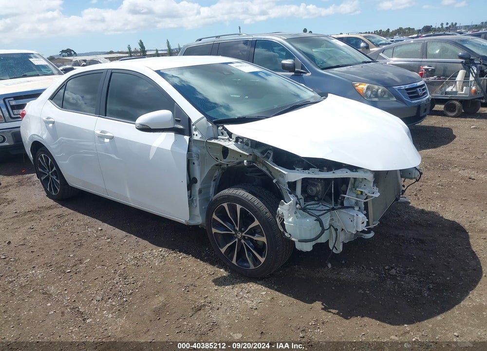 2019 TOYOTA COROLLA SE VIN: 2T1BURHE6KC133887