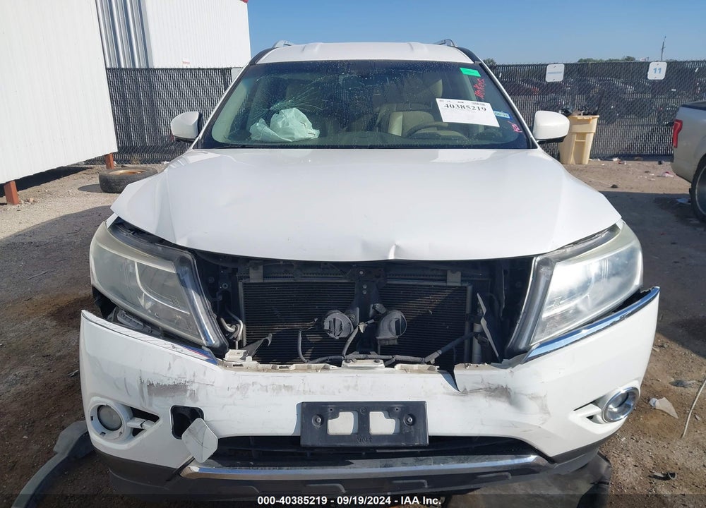2013 NISSAN PATHFINDER PLATINUM VIN: 5N1AR2MN8DC644227