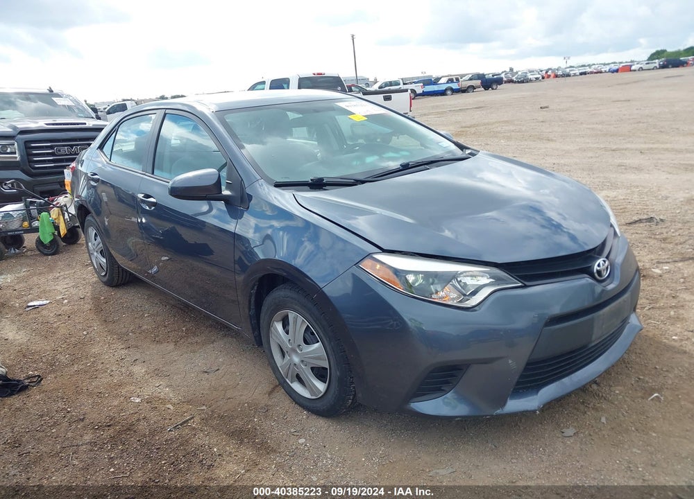 2014 TOYOTA COROLLA LE ECO VIN: 2T1BPRHE7EC046284