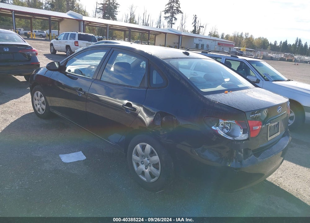 2009 HYUNDAI ELANTRA GLS VIN: KMHDU46D29U631535