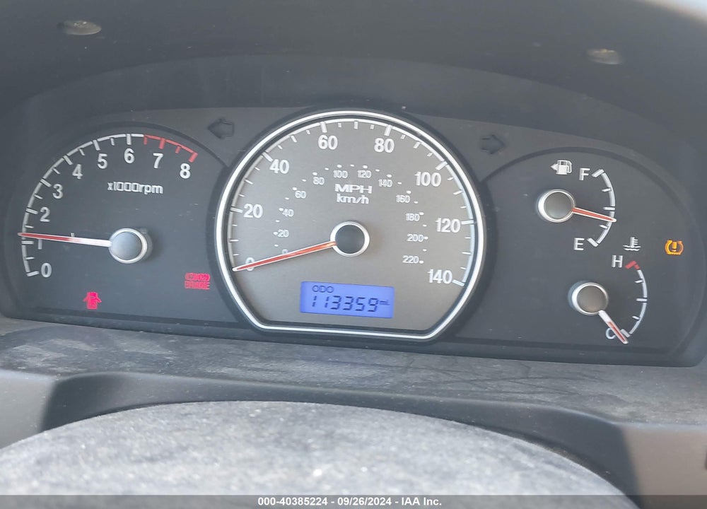 2009 HYUNDAI ELANTRA GLS VIN: KMHDU46D29U631535