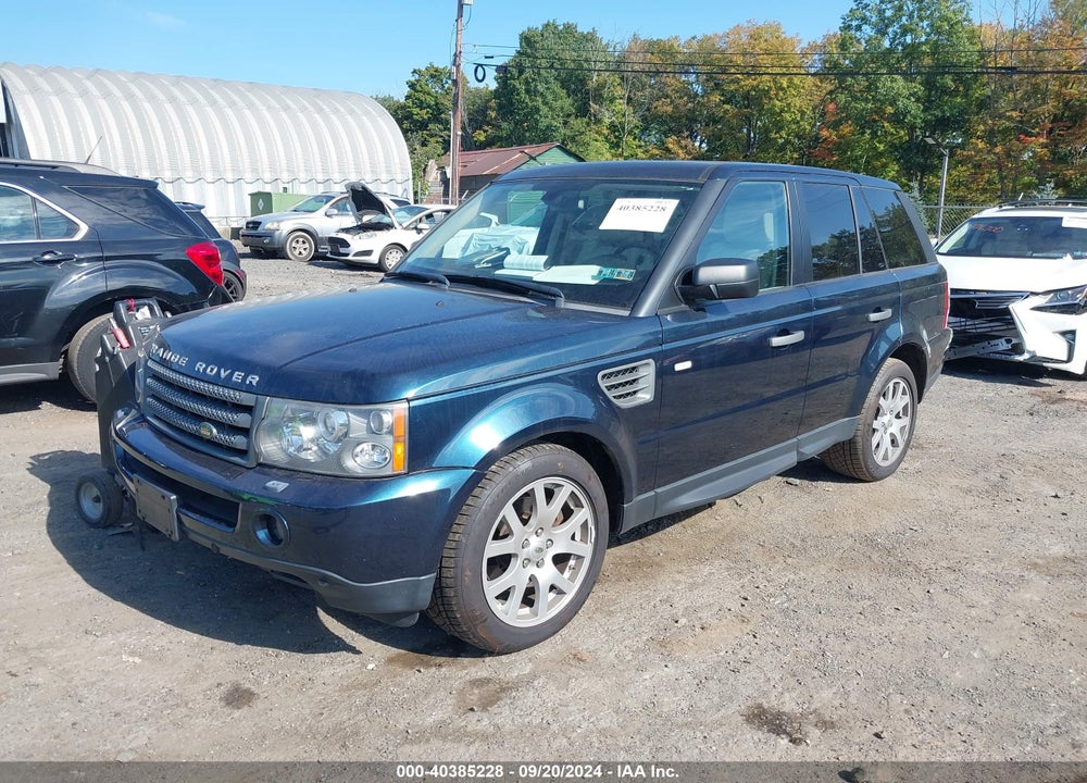 2009 LAND ROVER RANGE ROVER SPORT HSE VIN: SALSK25469A211696