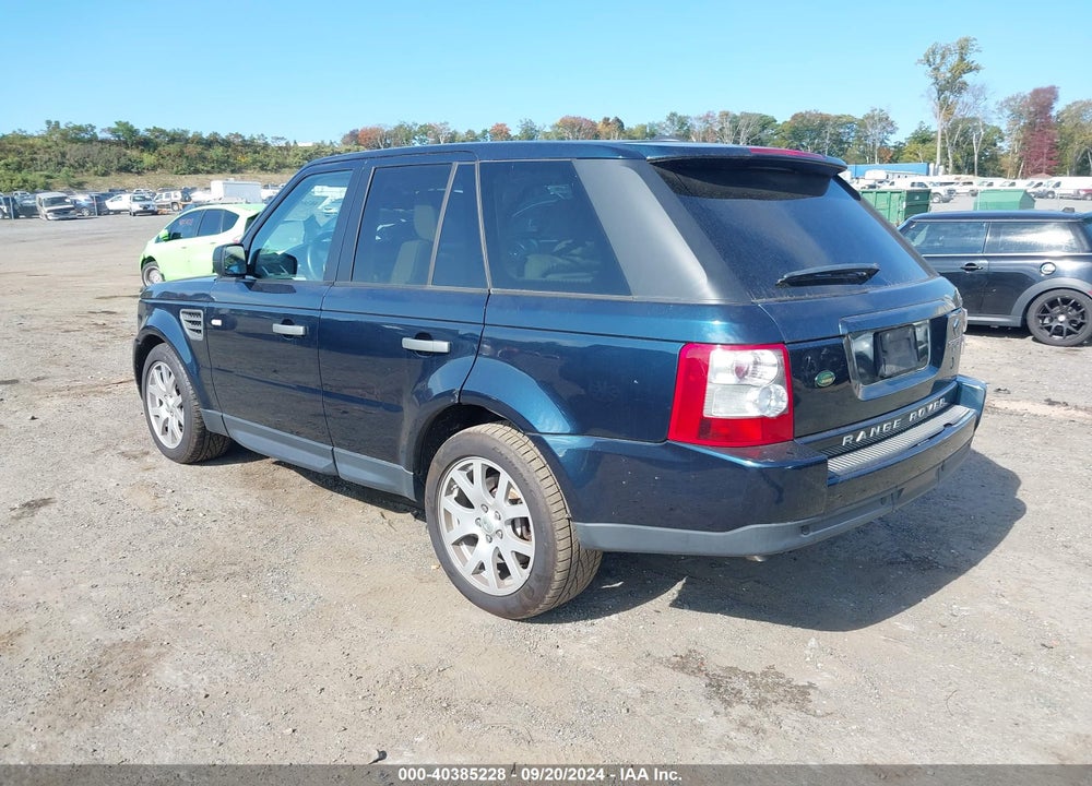 2009 LAND ROVER RANGE ROVER SPORT HSE VIN: SALSK25469A211696