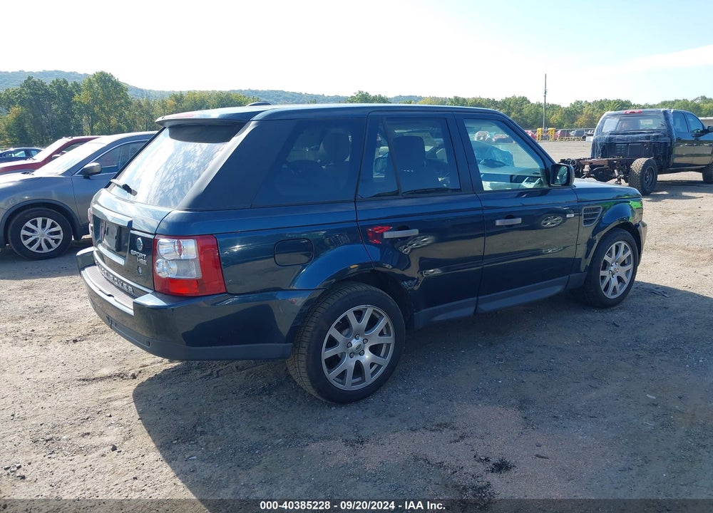 2009 LAND ROVER RANGE ROVER SPORT HSE VIN: SALSK25469A211696