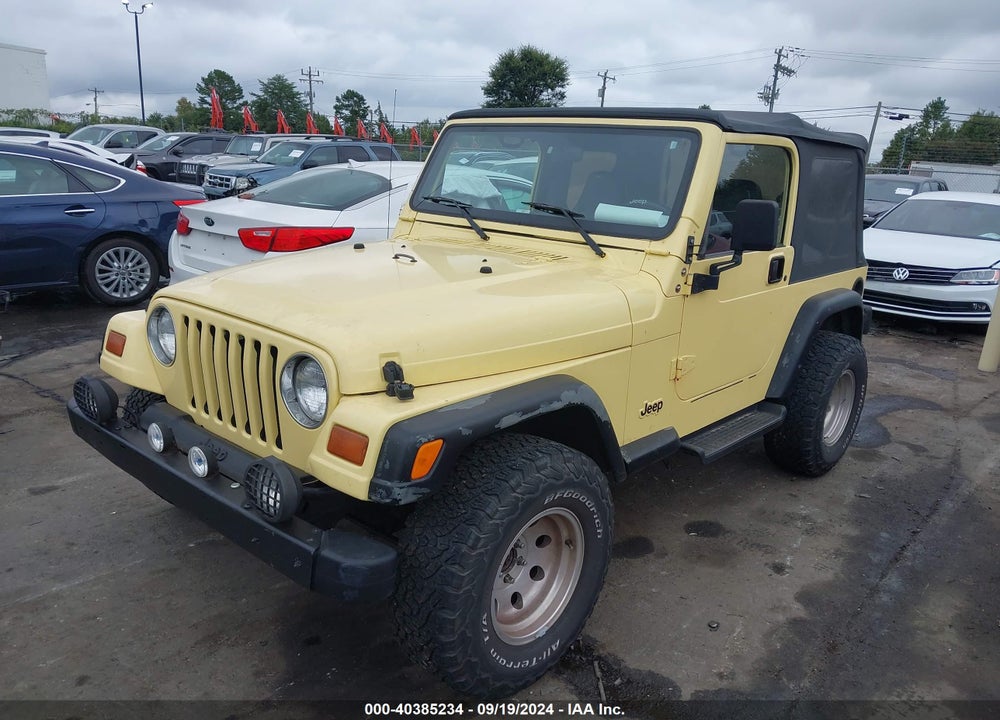 1997 JEEP WRANGLER SPORT VIN: 1J4FY19S8VP455622