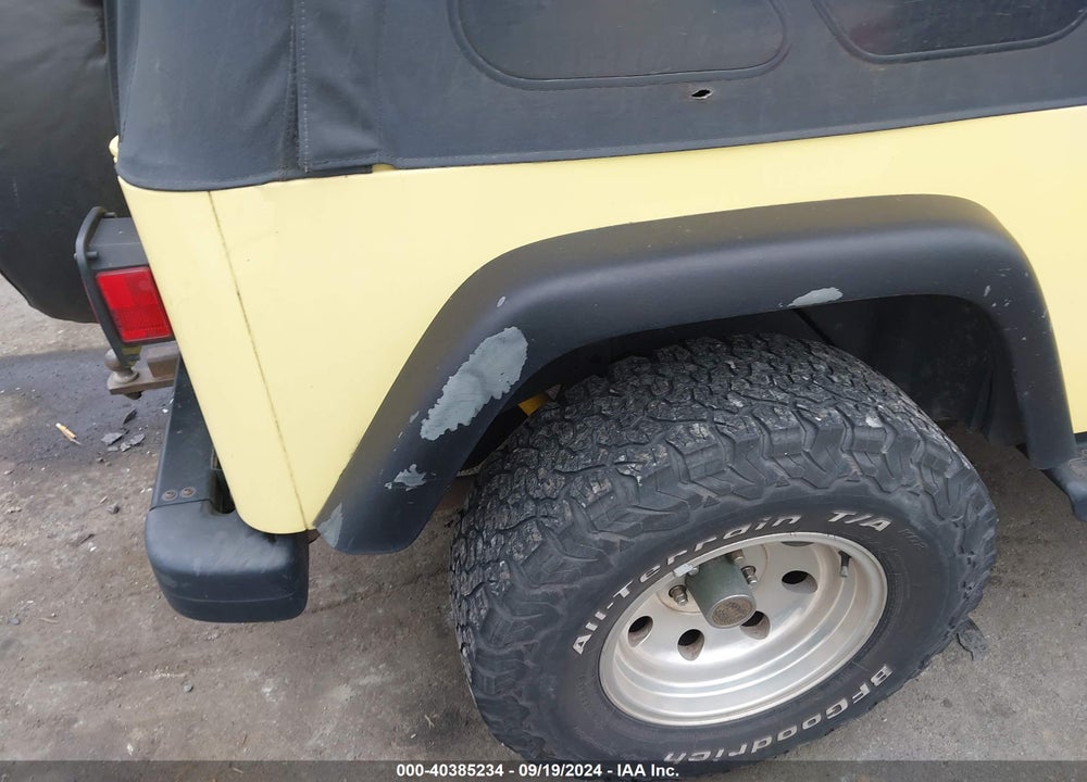 1997 JEEP WRANGLER SPORT VIN: 1J4FY19S8VP455622
