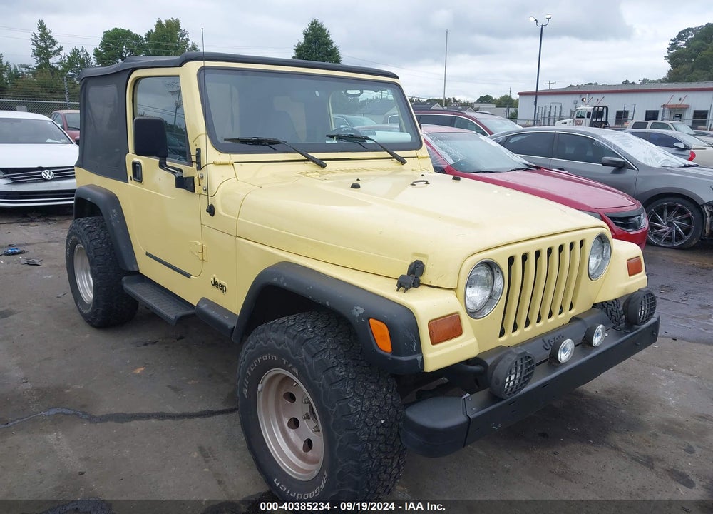 1997 JEEP WRANGLER SPORT VIN: 1J4FY19S8VP455622