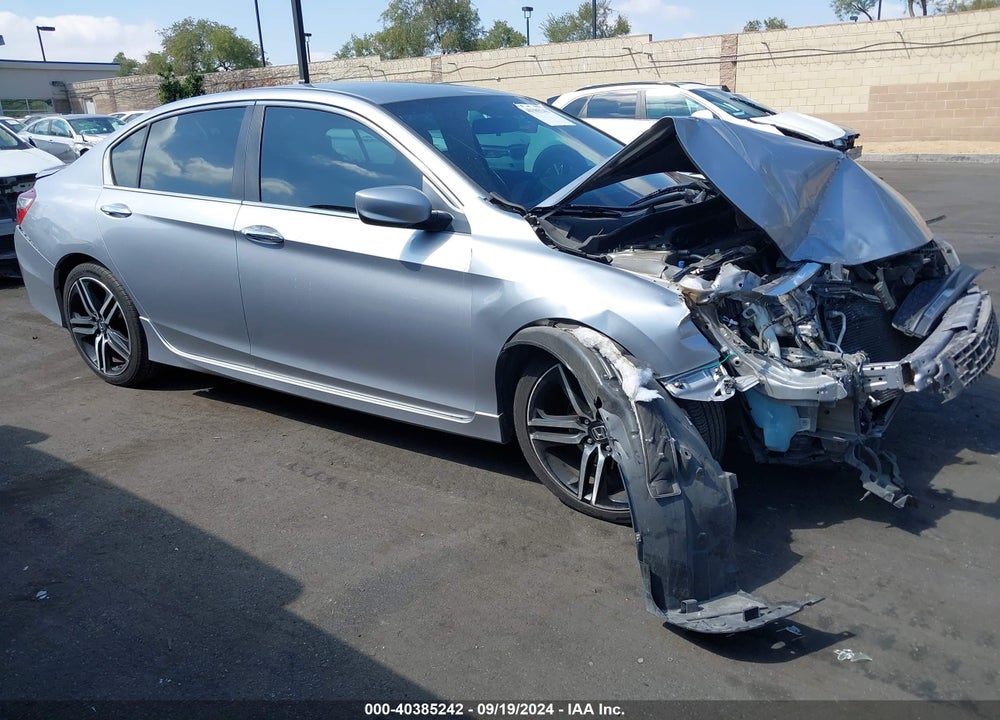 2016 HONDA ACCORD SPORT VIN: 1HGCR2F58GA146346