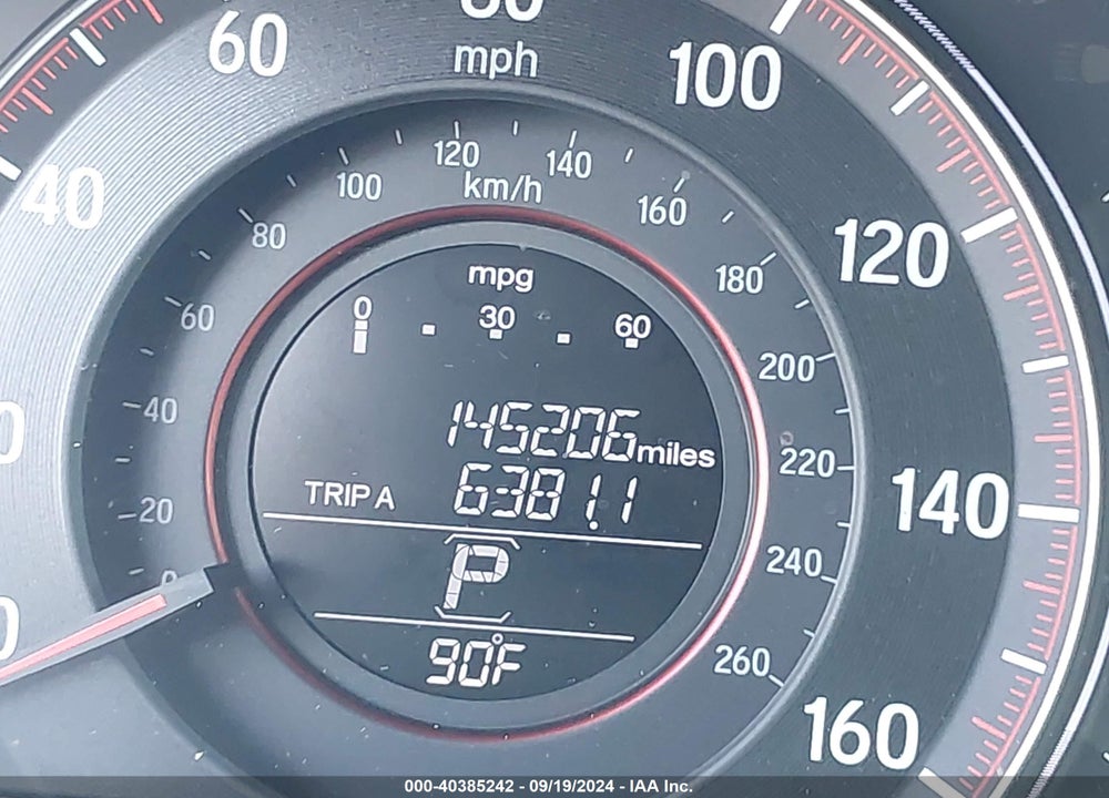 2016 HONDA ACCORD SPORT VIN: 1HGCR2F58GA146346