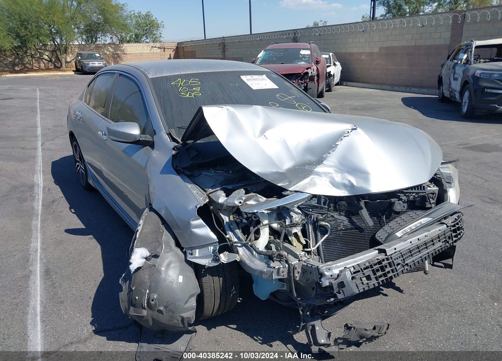 2016 HONDA ACCORD SPORT VIN: 1HGCR2F58GA146346