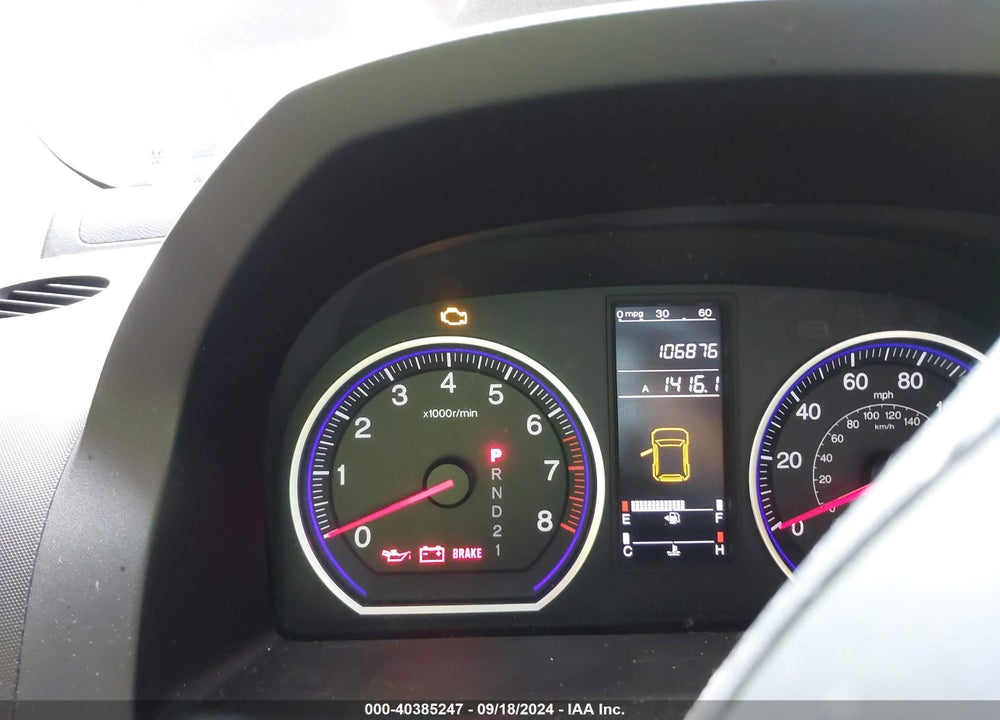 2009 HONDA CR-V LX VIN: 5J6RE38349L006673