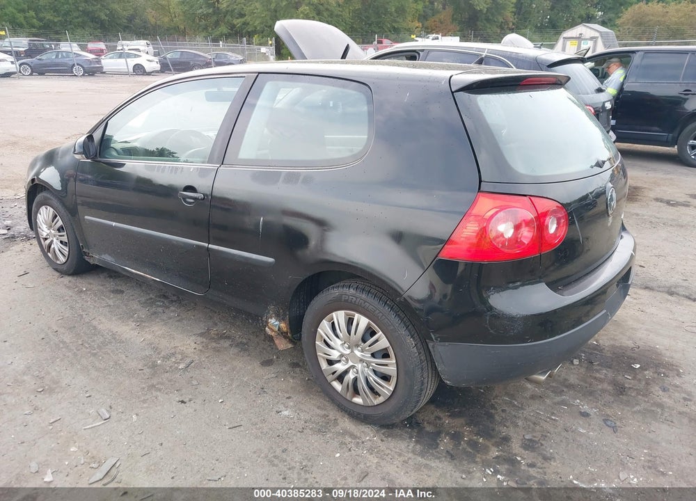 2007 VOLKSWAGEN RABBIT 2-DOOR VIN: WVWBS71K87W028597