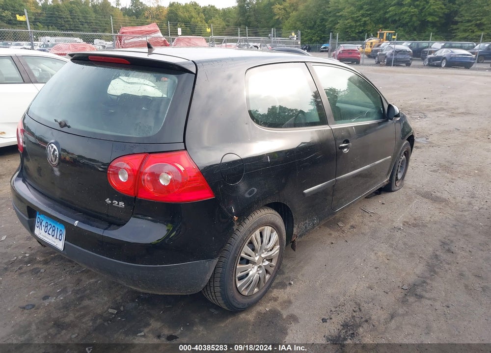 2007 VOLKSWAGEN RABBIT 2-DOOR VIN: WVWBS71K87W028597