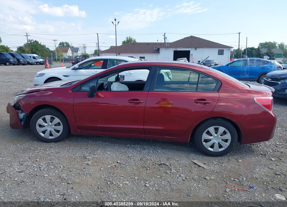 2016 SUBARU IMPREZA 2.0I VIN: JF1GJAA61GG009463
