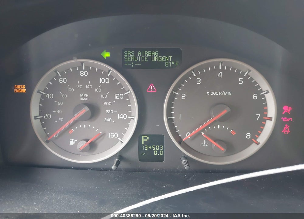 2006 VOLVO S40 T5 VIN: YV1MH682262187767