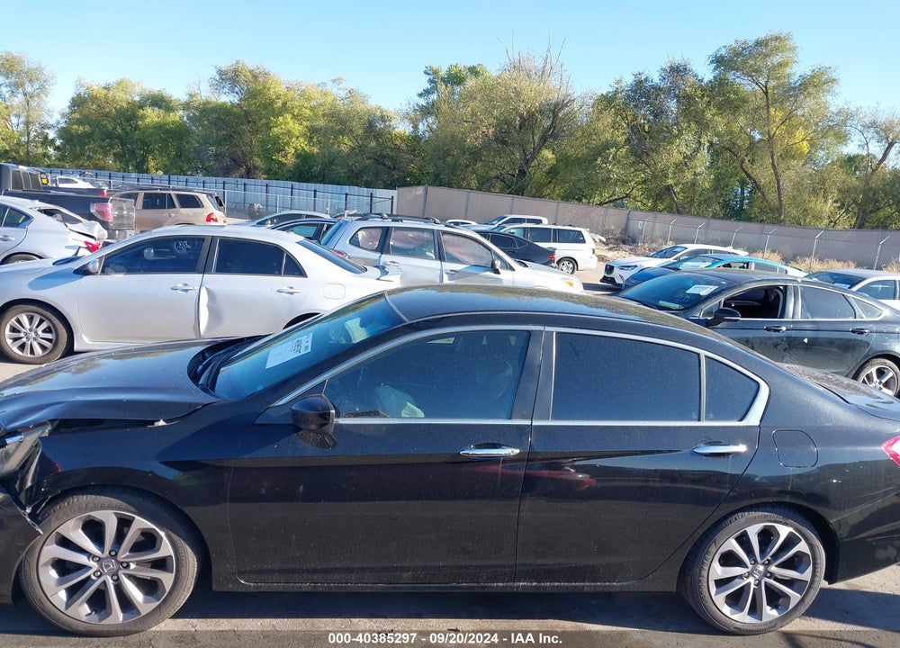 2013 HONDA ACCORD SPORT VIN: 1HGCR2F56DA183455