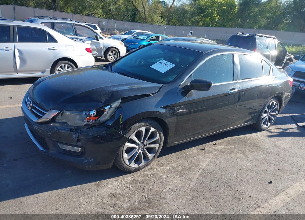 2013 HONDA ACCORD SPORT VIN: 1HGCR2F56DA183455