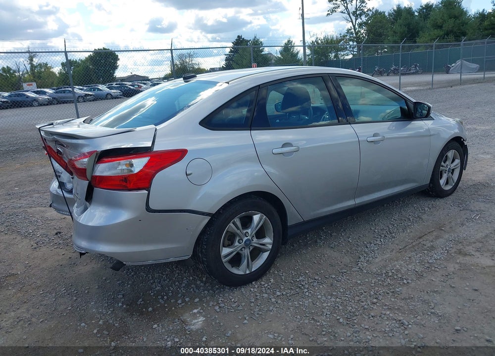 2012 FORD FOCUS SE VIN: 1FAHP3F2XCL474958