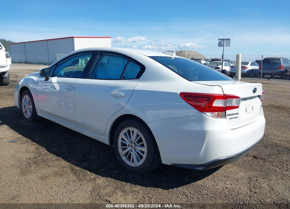2017 SUBARU IMPREZA 2.0I PREMIUM VIN: 4S3GKAB68H3620430