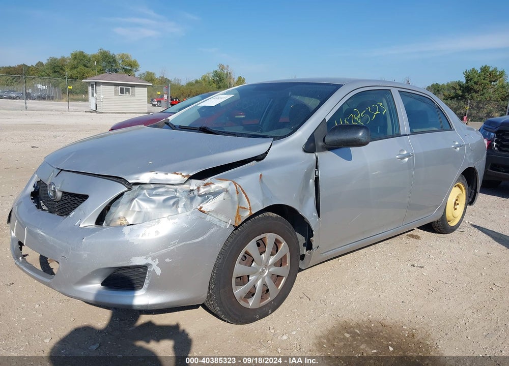 2009 TOYOTA COROLLA LE VIN: JTDBL40E899066565