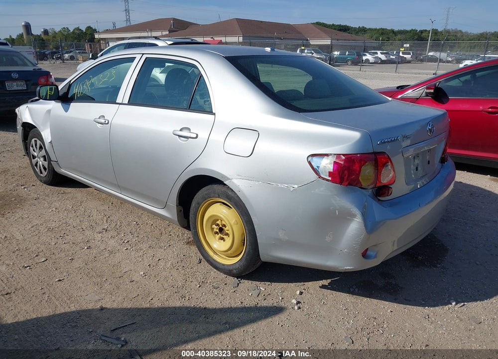 2009 TOYOTA COROLLA LE VIN: JTDBL40E899066565