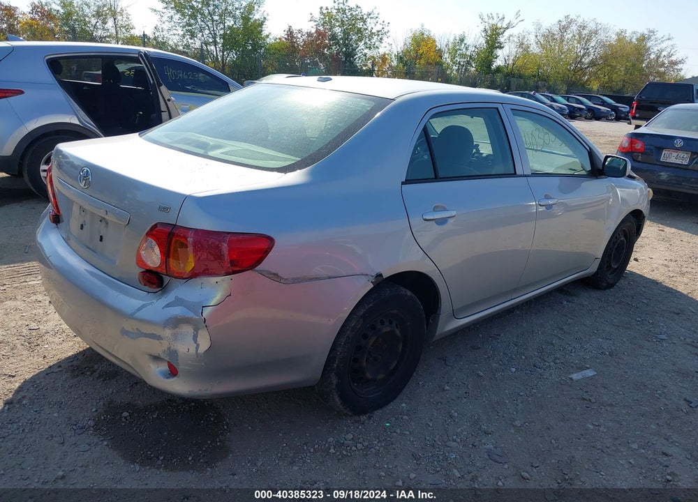 2009 TOYOTA COROLLA LE VIN: JTDBL40E899066565