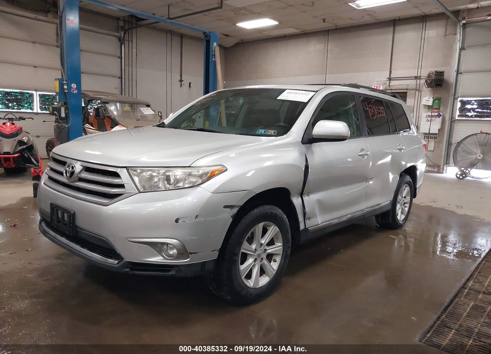 2013 TOYOTA HIGHLANDER SE V6 VIN: 5TDBK3EH6DS185712