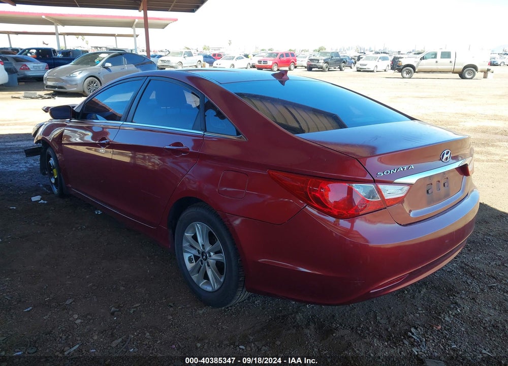 2013 HYUNDAI SONATA GLS VIN: 5NPEB4AC3DH659750