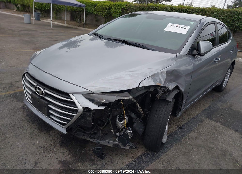 2017 HYUNDAI ELANTRA SE VIN: 5NPD74LF1HH199742