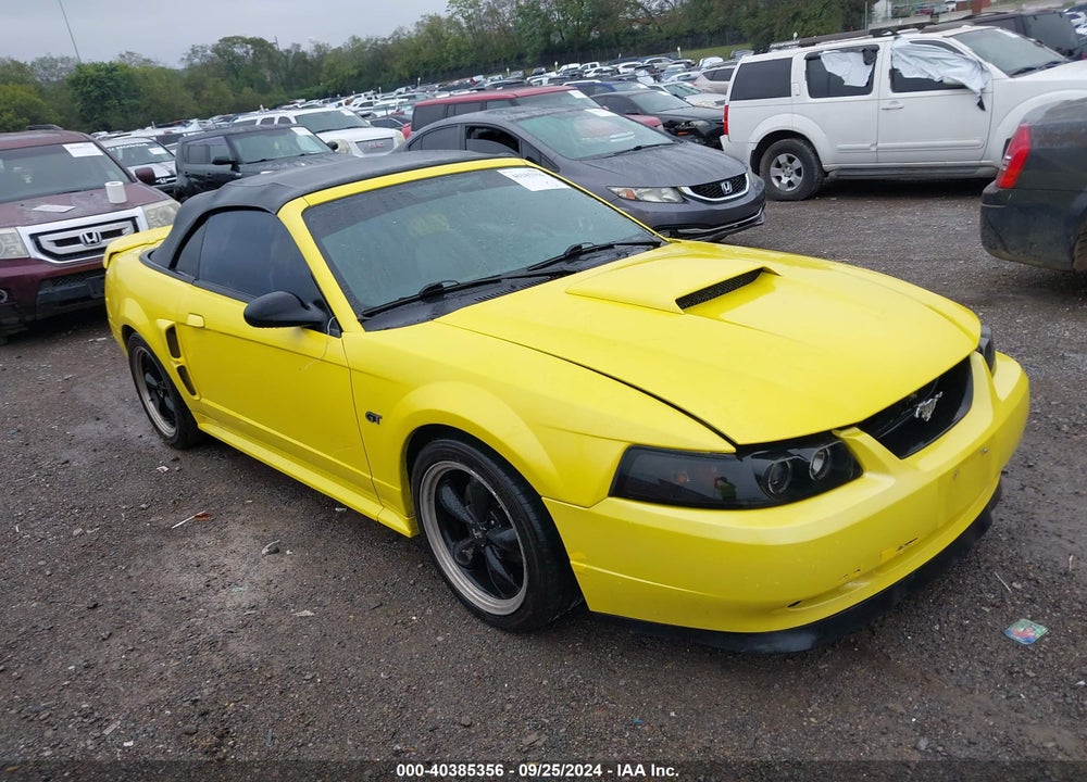 2001 FORD MUSTANG GT VIN: 1FAFP45X21F244904
