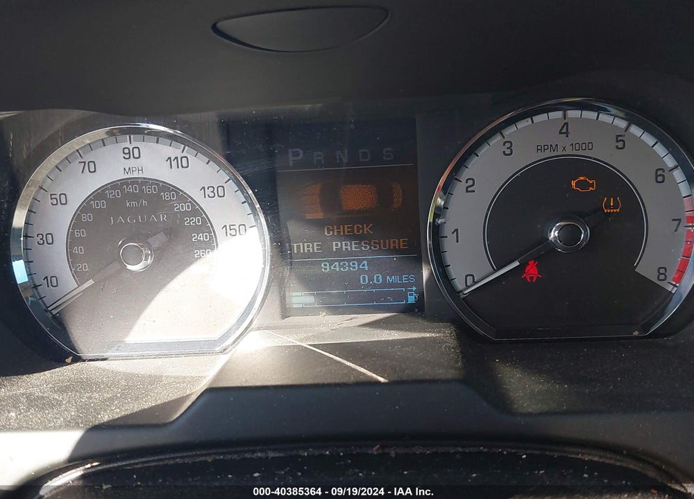 2010 JAGUAR XF PREMIUM VIN: SAJWA0GB9ALR73264
