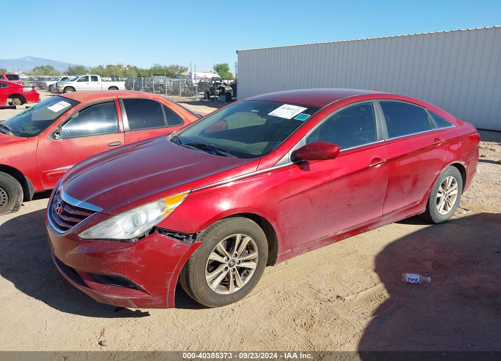 2012 HYUNDAI SONATA GLS VIN: 5NPEB4AC9CH338925